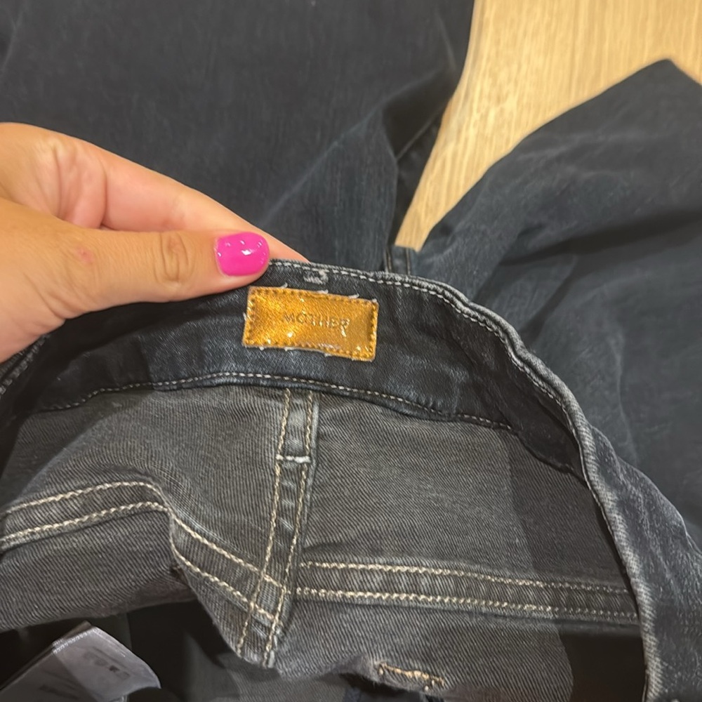 MOTHER High Waisted Looker in Coffee, Tea or Me size 27 - Picture 6 of 8
